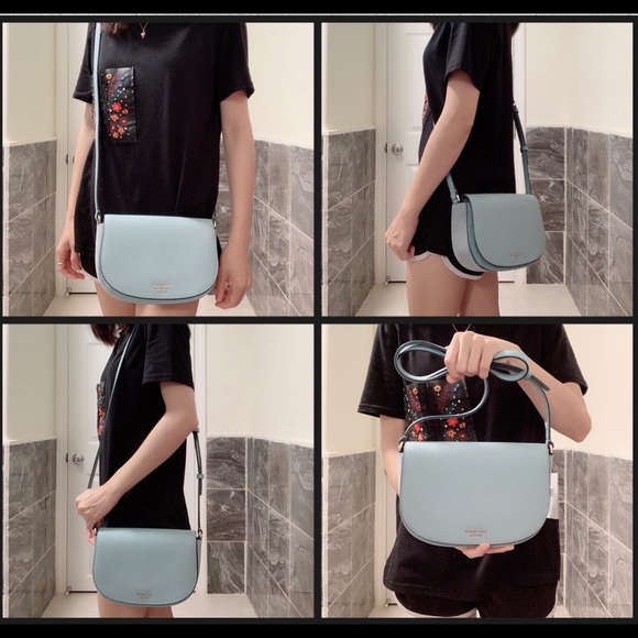 Kate Spade Reiley Mixed Material Crossbody - Picture 2 of 8